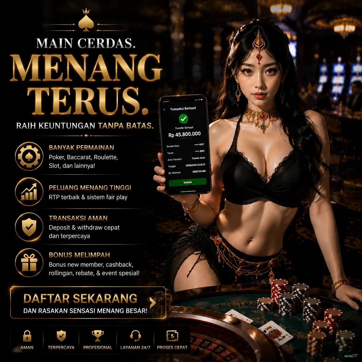 wow77 Bonus Menarik