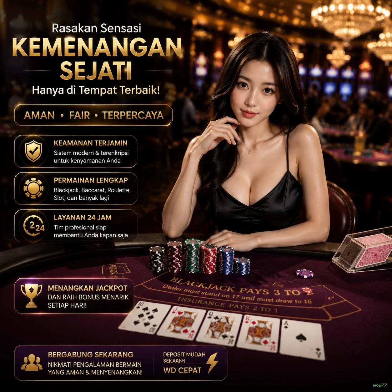 Kelebihan dan Kekurangan Bermain di wow77